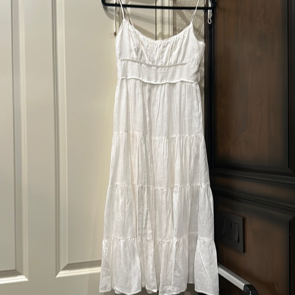 Zimmermann Dresses Zimmerman White Linen Dress Spaghetti Very Fresh